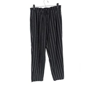 Ann Taylor Womens Pants High Rise Pull-on Elastic Waist Lyocell Black Medium